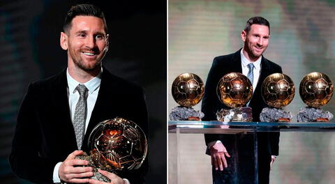 Lionel Messi ganó su octavo balón de oro en su carrera. Mira lo que dijo.