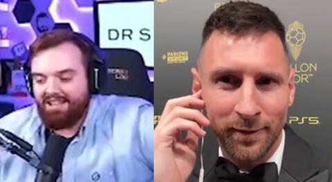 ¿Messi se molestó con Ibai? Streamer fue troleado por el argentino tras ganar el Balón de Oro 2023