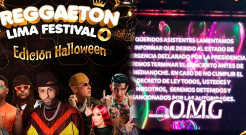Reggaeton Lima Festival Halloween hace inesperado anuncio.