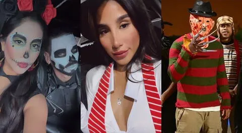 Melissa Paredes, Jefferson Farfán y más personajes de la farándula peruana celebraron Halloween