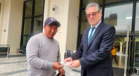 Edgar agradeció al Banco Central de Reserva del Perú por el gesto de canjearle los S/8.000 quemados.