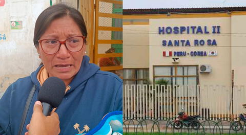 Madre de la bebé pide ayuda económica luego de que médicos de Piura le dijeron que su hija no verá bien.