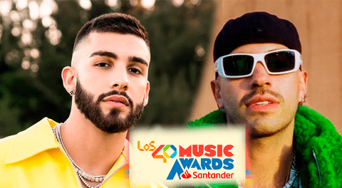LOS40 Music Awards Santander 2023 premió a lo mejor de la música.