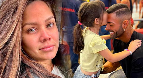 Sebastián Lizarzaburu emocionado por el futuro de su hija.