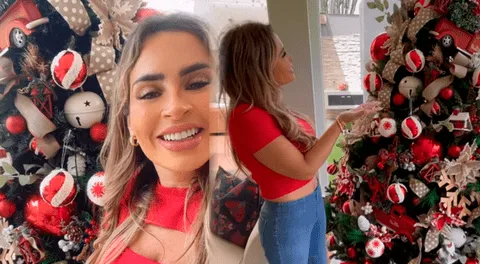 Ethel Pozo ya celebra la Navidad en casa.