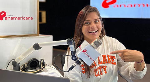 Giovanna Valcárcel conduce hace dos meses Splah en radio Panamericana.