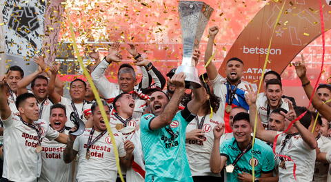 Universitario de Deportes celebró con sus hinchas el título de la Liga 1 Betsson.