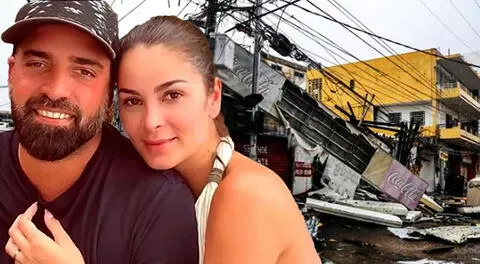Laura Spoya cuenta el terror que vivió al estar incomunicado con Bryan Rullán durante el huracán en México