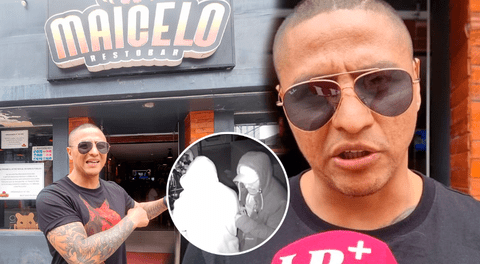 Jonathan Maicelo responde cuánto dinero le robaron en asalto a su restaurante.