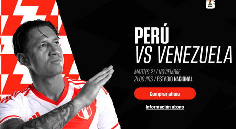 Perú vs. Venezuela: mira el precio y la forma de comprar entradas.