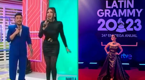 Expertos en moda critican vestido de Daniela Darcourt en el Latin Grammys: “Es una sábana en un cuerpo”