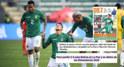 Así informaron medios internacionales el triunfo de Bolivia sobre Perú.