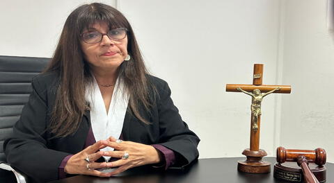 La jueza Flor Acero Ramos explicó sobre el proceso de extinción de dominio en una persona fallecida