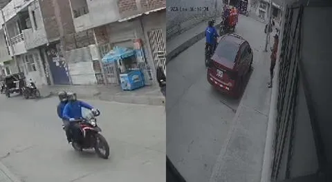 Los delincuentes huyeron en tres motos lineales con paradero desconocido.