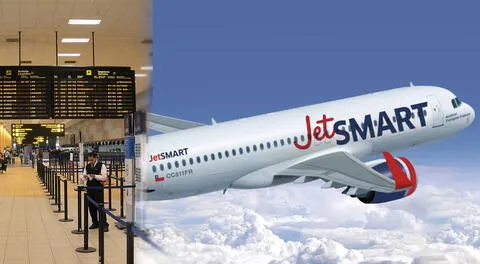 JetSmart lanza rutas internacionales desde el Aeropuerto Internacional Jorge Chávez.