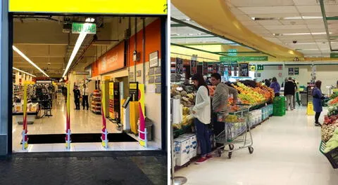 El supermercado se encuentra en una zona principal del distrito de Miraflores.