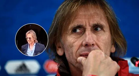 Ricardo Gareca y su felicidad por volver al Perú.