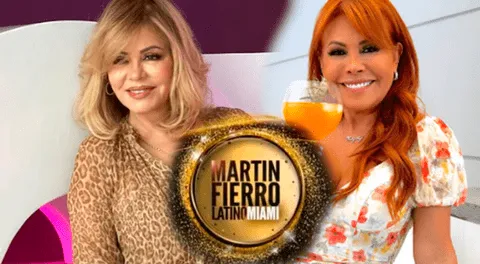 Gisela Valcárcel y Magaly Medina no se verían en los Premios Martín Fierro Latino.