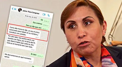 Patricia Benavides en su hora cero. Comprometedores chats la involucran en una presunta organización criminal dentro del MP.