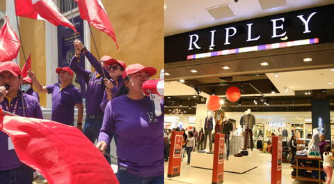 Trabajadores de Ripley continuarán su medida de lucha en estas regiones del país.