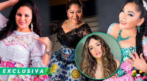 Mayra Goñi podría cantar con Dina Páucar, Sonia Morales y Rosita de Espinar.