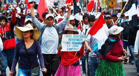 Anuncian marcha nacional los primeros días de diciembre en contra de Dina Boluarte