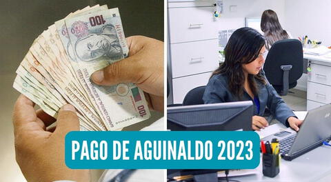 Conoce quiénes recibirán el pago de aguinaldo de S/300 para el sector público en diciembre.