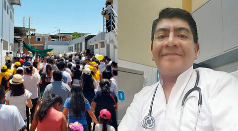 Médico fue reconocido por su labor en nosocomios de Piura.