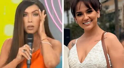 Nicole Akari hunde a Daniela Darcourt por vestir de blanco en matrimonio: "Se esfuerza a propósito"