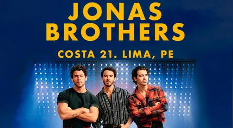 Conoce toda la información sobre el próximo concierto de Jonas Brothers en Perú.