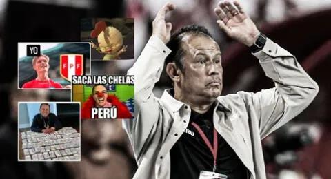 Hinchas peruanos reaccionan a la salida de Juan Reynoso como DT de la selección peruana.