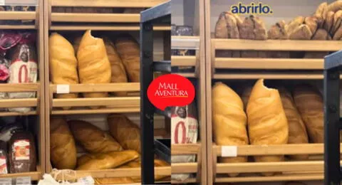 Joven va a comprar pan al Mall Aventura de SJL, pero sucede lo impensado y es viral en TikTok.