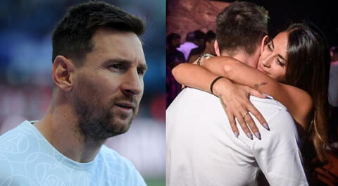 Lionel Messi y su esposa Antonela Roccuzzo llamaron la atención en las redes sociales.