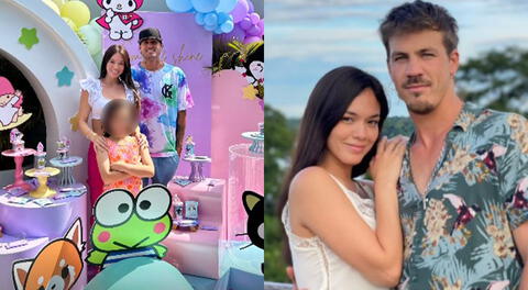 Jazmín Pinedo y Gino Assereto se juntan por cumpleaños de su hija: ¿Novio de la China estuvo presente?