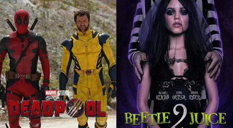 Deadpool 3 y Beetlejuice 2 lideran la lista de Fandango como las películas más esperadas.