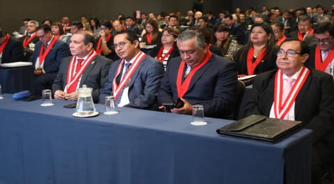 Presidente del Poder Judicial Javier Arévalo participa en XII Congreso de jueces