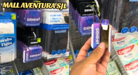 Va a comprar condones en Mall Aventura San Juan de Lurigancho y es viral en TikTok.