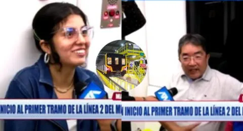 Peruanos usan Línea 2 del Metro de Lima y reacciones son virales en TikTok.