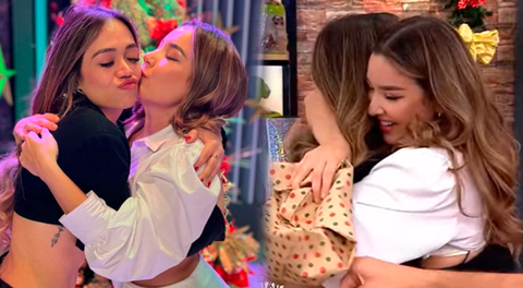 Mayra Goñi y Ale Fuller tienen emotivo momento en 'El Gran Chef Famosos'.