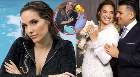 Crecen rumores de embarazo de Cassandra Sánchez, esposa de Deyvis Orosco.