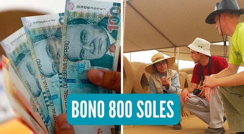 Conoce todos los detalles del nuevo bono de 800 soles destinado a los profesionales en turismo.