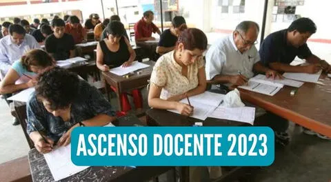 Conoce los resultados oficiales por región de Ascenso Docente 2023.
