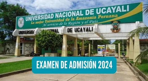 Este sábado 30 de diciembre se desarrollará el examen de admisión 2024 de la Universidad Nacional de Ucayali.