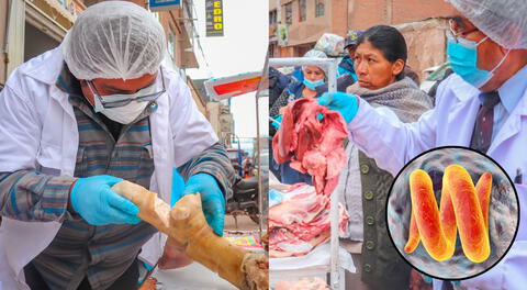 Comerciantes de Juliaca vendían carnes sin licencia de funcionamiento ni carnet de sanidad.