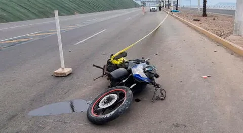Joven de la motocicleta habría fallecido por exceso de velocidad en San Miguel.