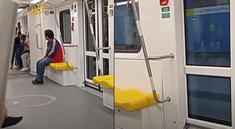 Video de venezolana en Línea 2 del Metro de Lima llamó la atención de usuarios.