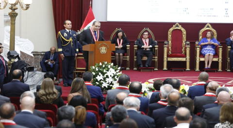 Presidente del Poder Judicial Javier Arévalo apertura el año judicial