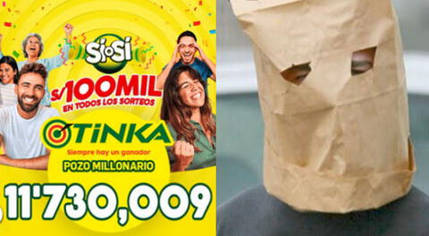 Ganador de la Tinka tendrá que conformarse con una cantidad menor al señalado en el pozo millonario.