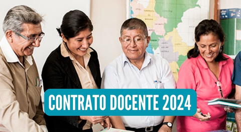 El Ministerio de Educación (Minedu) publicó todos los detalles del concurso nacional Contrato Docente 2024.