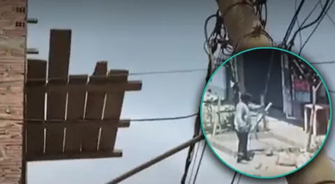 Trabajadores de construcción civil sufren descarga eléctrica y mueren en SMP.